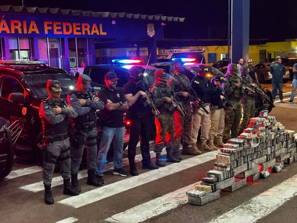 Operação conjunta apreende aproximadamente 350 quilos de cocaína em Rondonópolis - MT