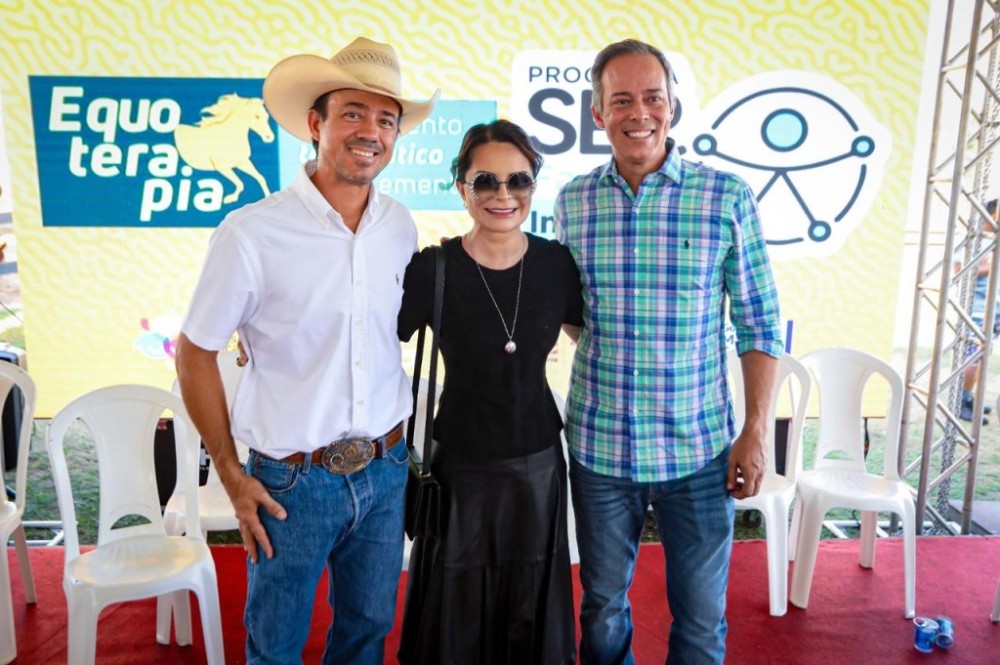Primeira-dama de MT é madrinha do maior evento equestre do Centro-Oeste parceiro do SER Família Inclusivo