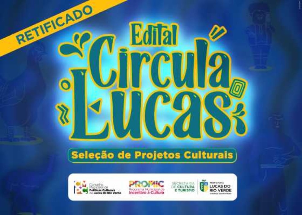 Prefeitura retifica edital cultural 