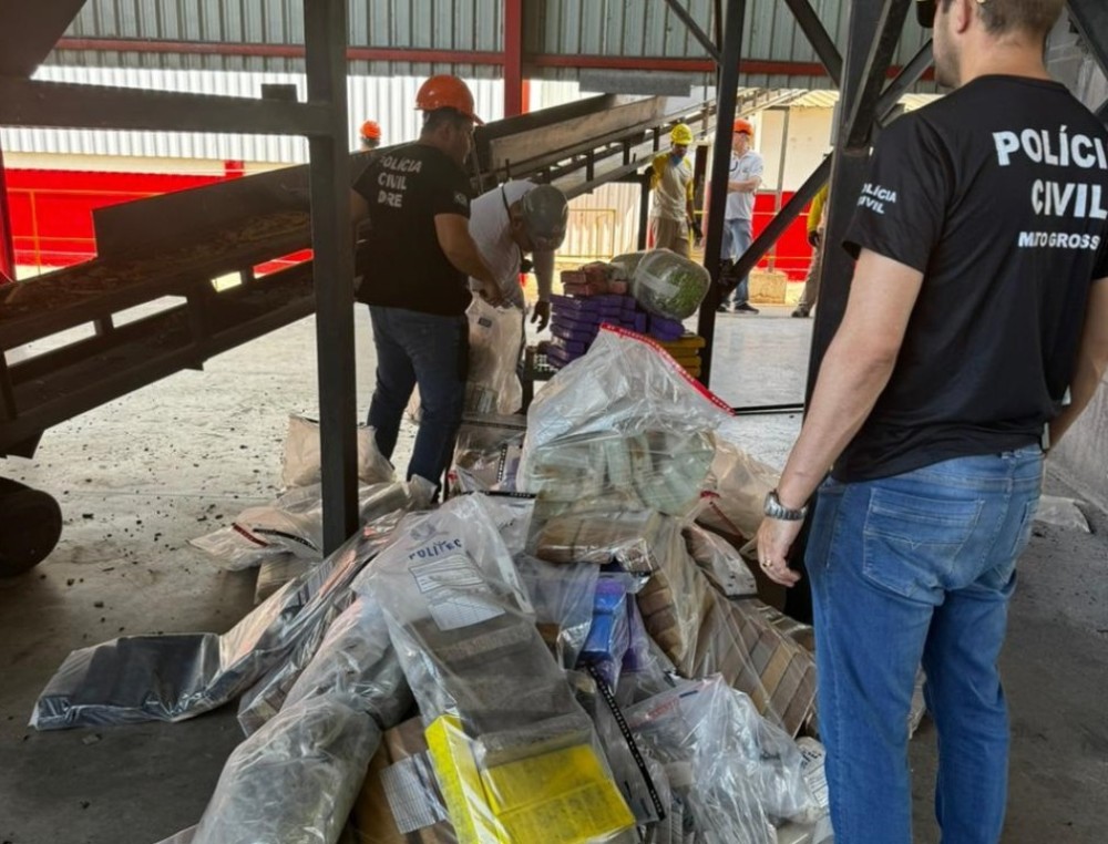 Polícia Civil incinera mais de uma tonelada de drogas apreendidas pelas Forças de Segurança