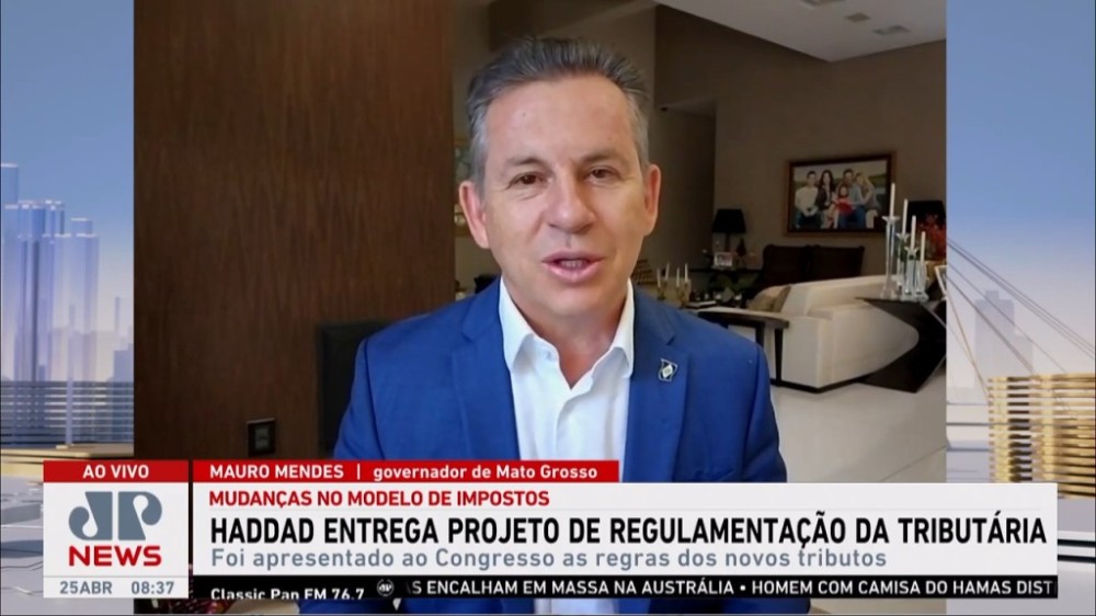 Governador afirma que reforma tributária desincentiva 