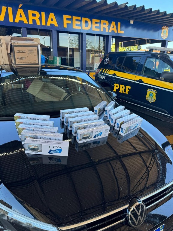 Sete mil maços de cigarros apreendidos em Rondonópolis/MT