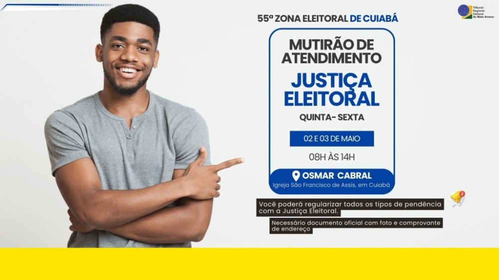 Mutirão atenderá população do bairro Osmar Cabral, em Cuiabá