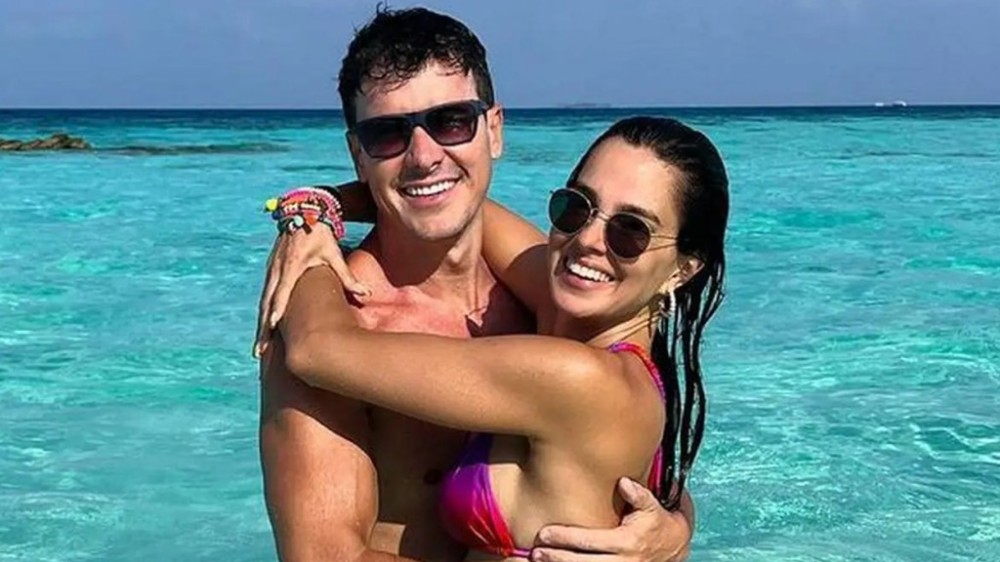 Esposa de Rodrigo Faro resgata registros de viagem com ele nas Ilhas Maldivas: ‘Lindos’