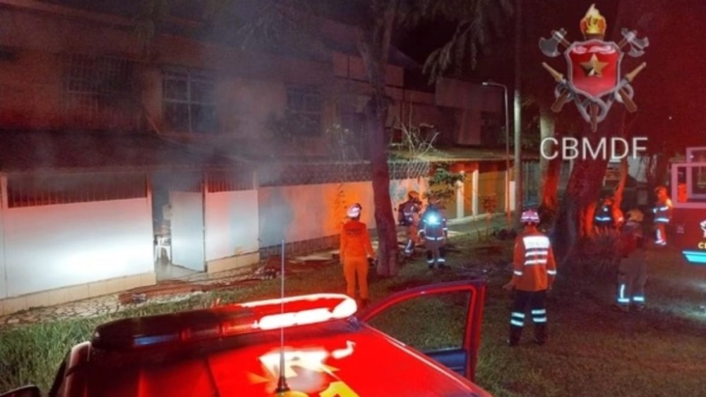 DF: usuário de crack teria causado incêndio acidental em pousada