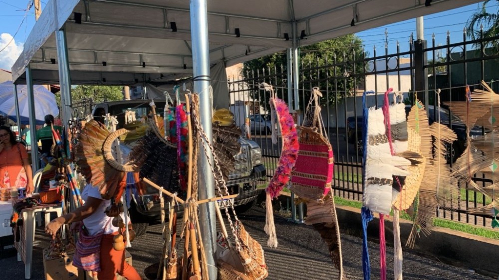 Feira da Vila Aurora conta, agora, com barraca dos povos originários