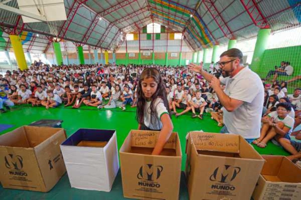 Sustentabilidade: Programa Lixo Zero avança nas escolas municipais de Lucas do Rio Verde