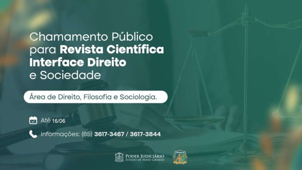 Prazo para envio de artigos científicos para revista da Escola da Magistratura continua aberto