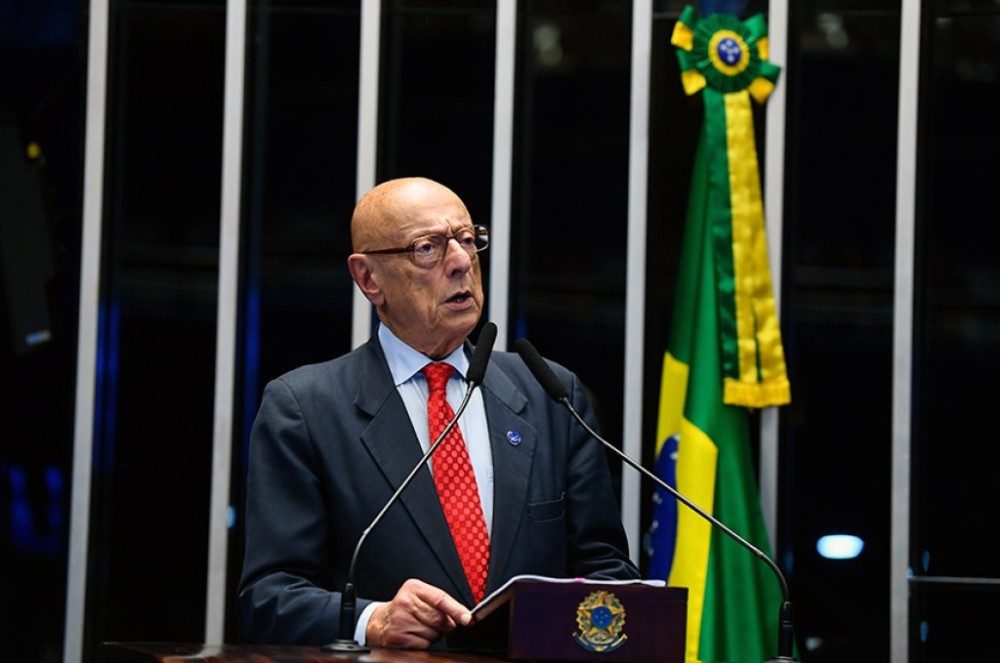 Esperidião Amin critica reajuste previsto na tarifa de Itaipu