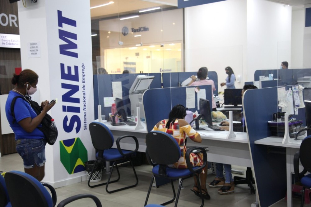 Sine-MT disponibiliza mais de 2,7 mil vagas de emprego nesta semana