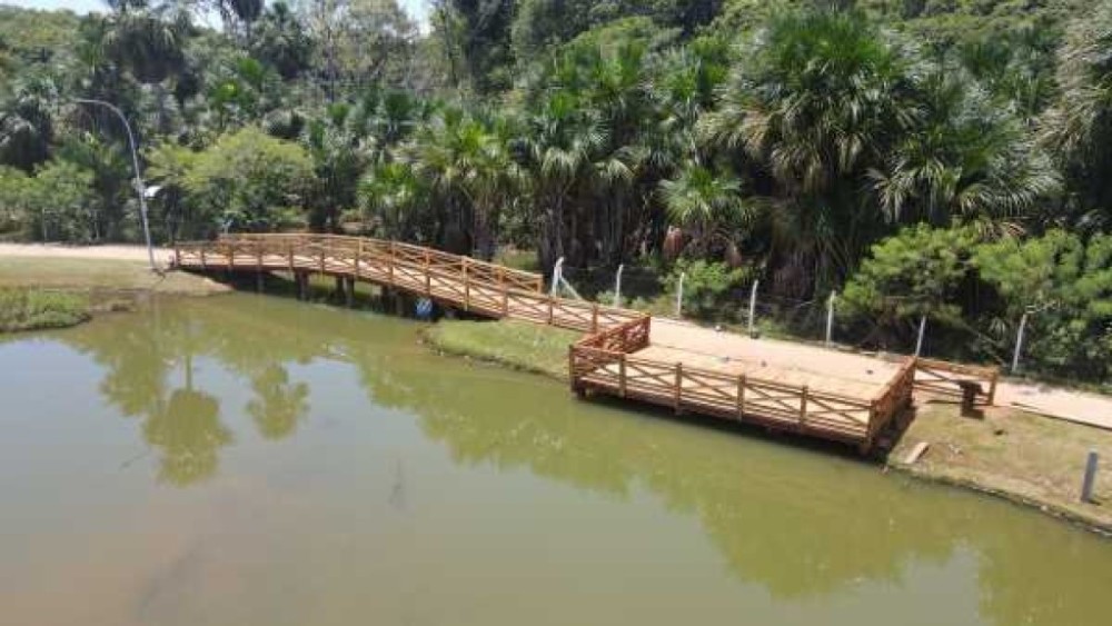 Lago Harri Müller está recebendo revitalização