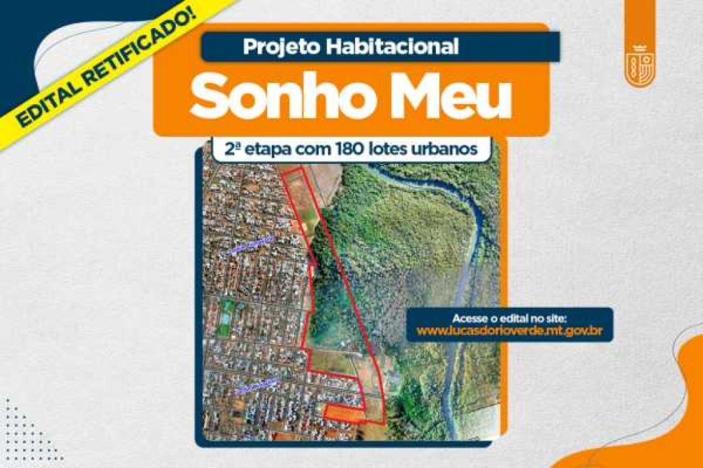 Projeto Habitacional Sonho Meu divulga nova data para lista de selecionados