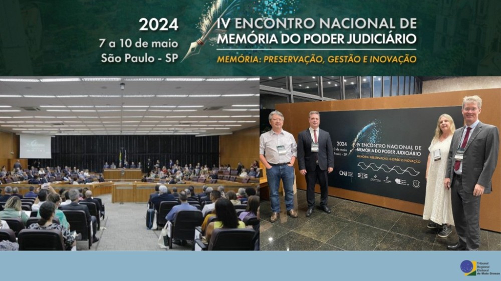 TRE-MT participa do IV Encontro Nacional de Memória do Poder Judiciário (Enam)