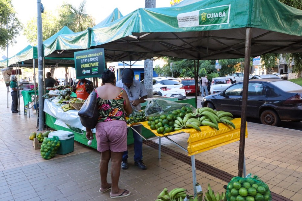 Alimentos orgânicos foram os produtos mais procurados na 2ª edição da Feira de Agricultura Familiar