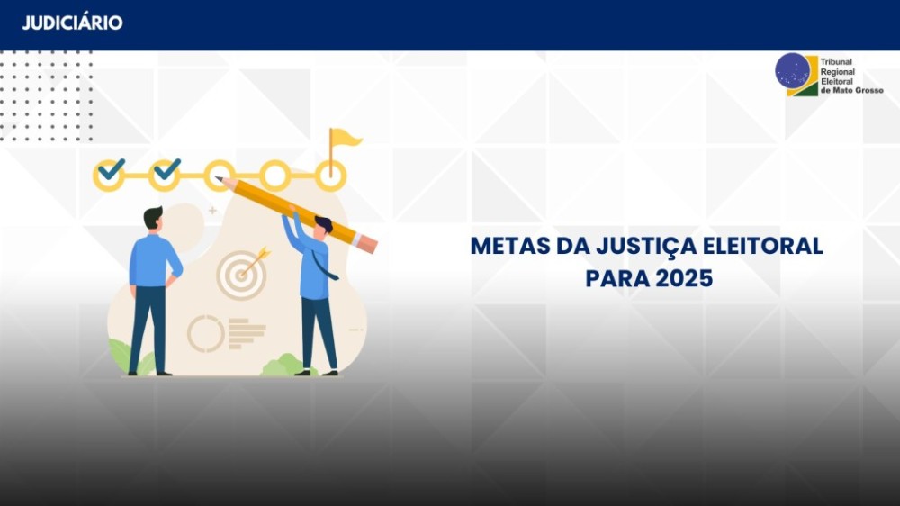 Participe da consulta pública para formulação das metas da Justiça Eleitoral para 2025
