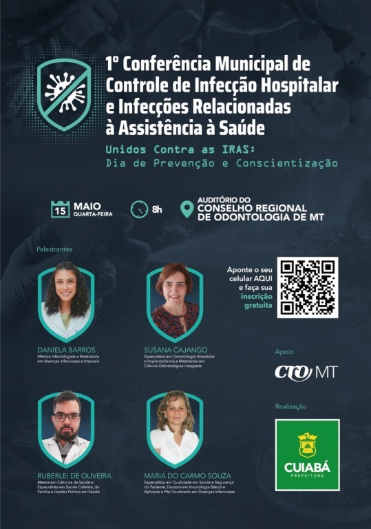 Sugestão de Pauta: Especialistas discutem importância do controle de infecções nos ambientes hospitalares de Cuiabá 