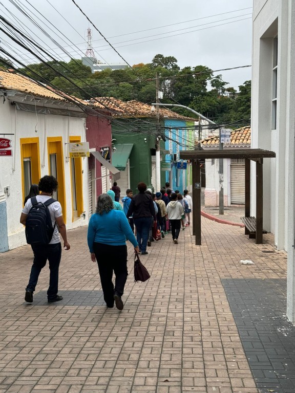 Alunos da EMEB Francisco Pedroso da Silva participaram do projeto Eu Candeeiro; programação segue até sábado (18)