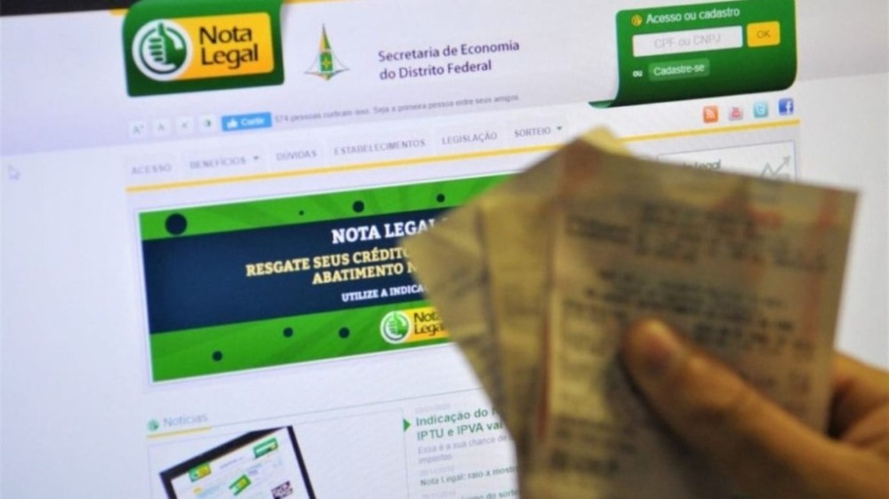 Sorteio do Nota Legal é adiado para o dia 27 de junho