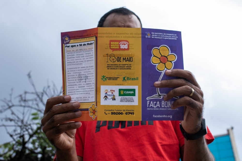 Mobilização popular marca Dia Nacional de Combate ao Abuso e a Exploração Sexual de Crianças e Adolescentes em Cuiabá