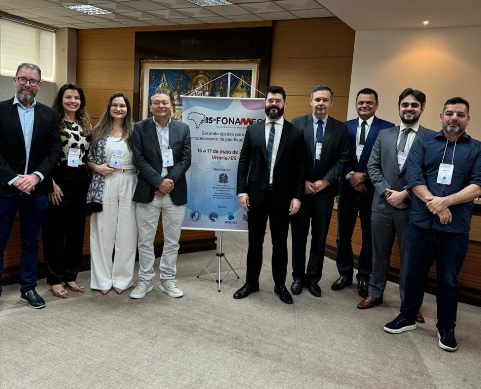 Magistrados do TJMT participam do 15º Fórum Nacional da Mediação e Conciliação em Vitória