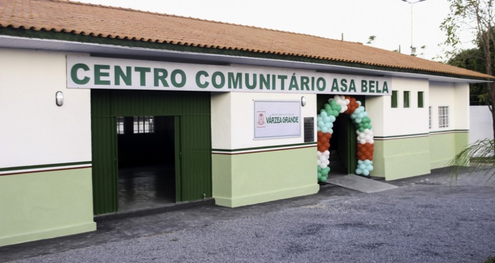 Centro Comunitário do Asa Bela é reformado e prefeito anuncia novo parque infantil