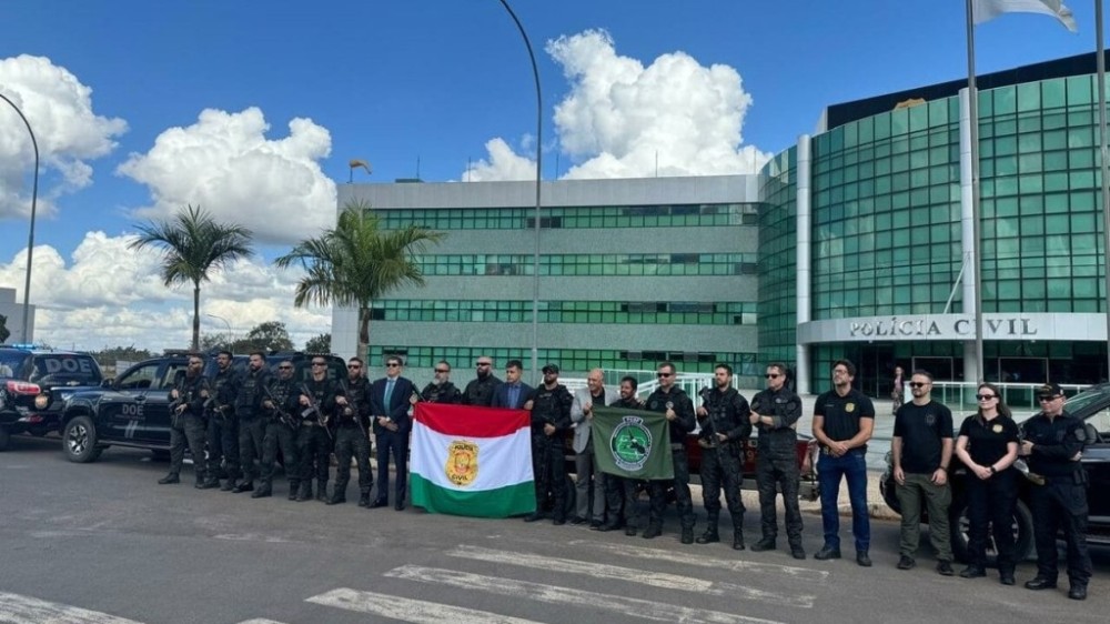 PCDF envia 15 policiais e 4 viaturas para auxiliar segurança no RS