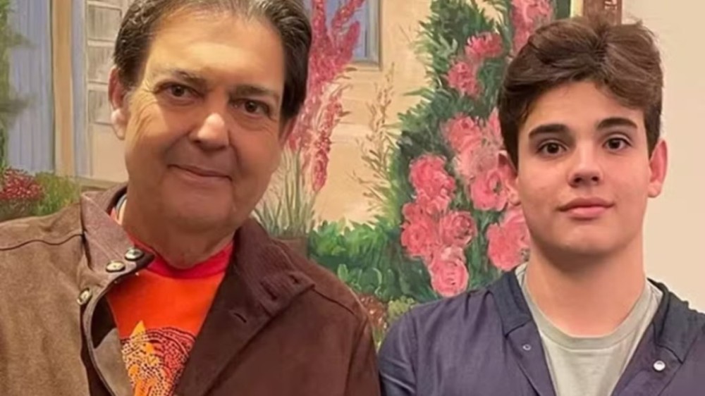 Faustão festeja aniversário do filho caçula após recuperação do transplante de rim