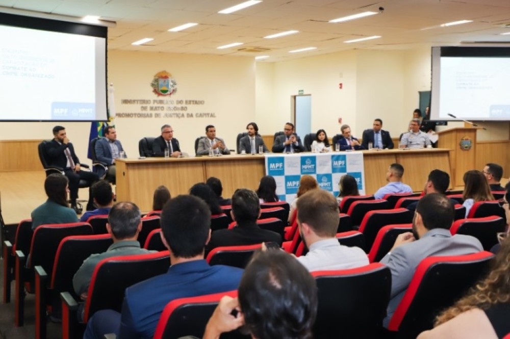 Integrantes do MPF e MPE participam de capacitação em Cuiabá