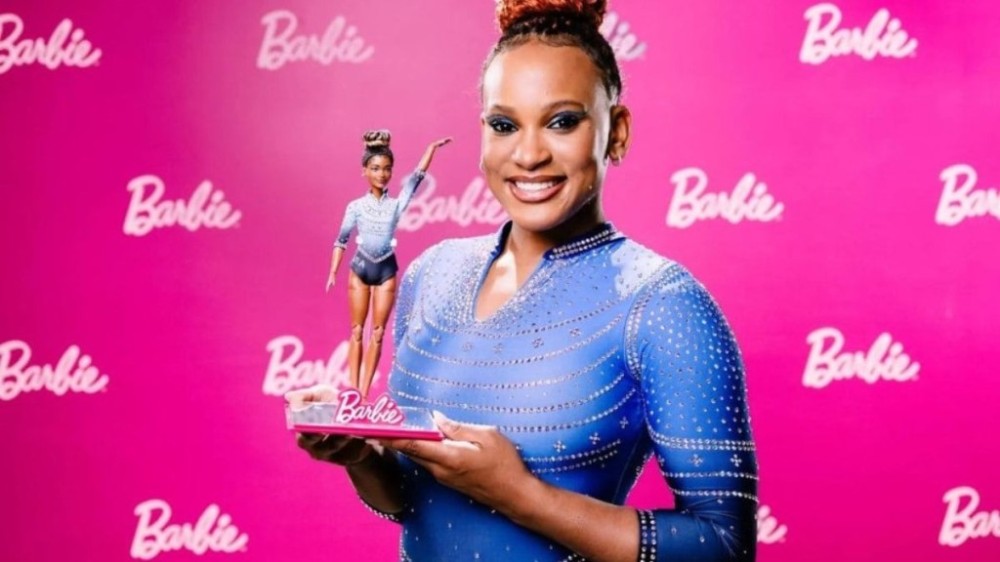 Rebeca Andrade ganha boneca exclusiva da Barbie