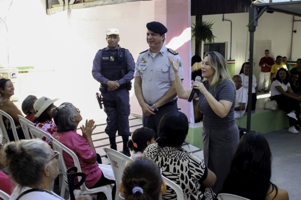 Evento musicoterapia encerra com a participação da banda da Polícia Militar