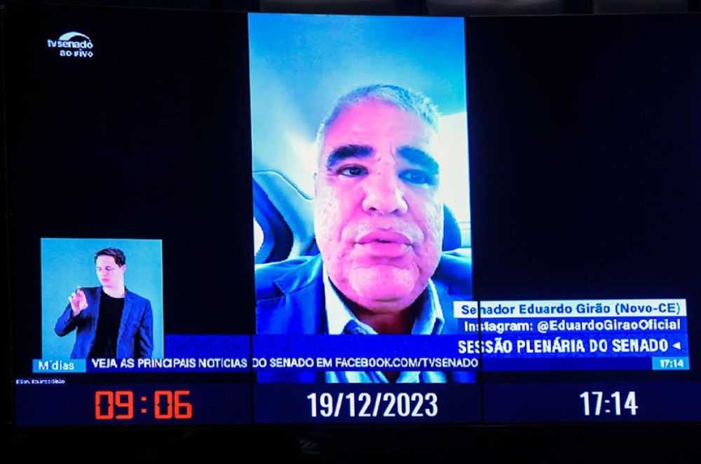 Para Girão, país assiste a crescente abuso de autoridade de ministros do STF