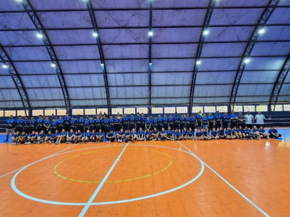 Treinamento de Seleções Mato-grossenses Cadete de Handebol reúne cerca de 50 atletas em Sorriso
