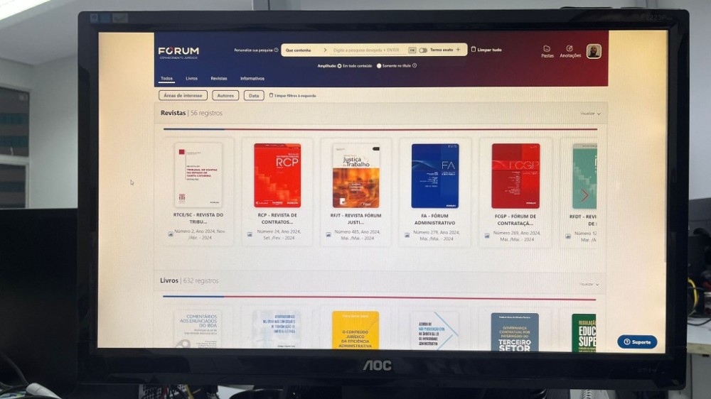 Servidores estaduais de Mato Grosso passam a ter acesso à biblioteca jurídica online