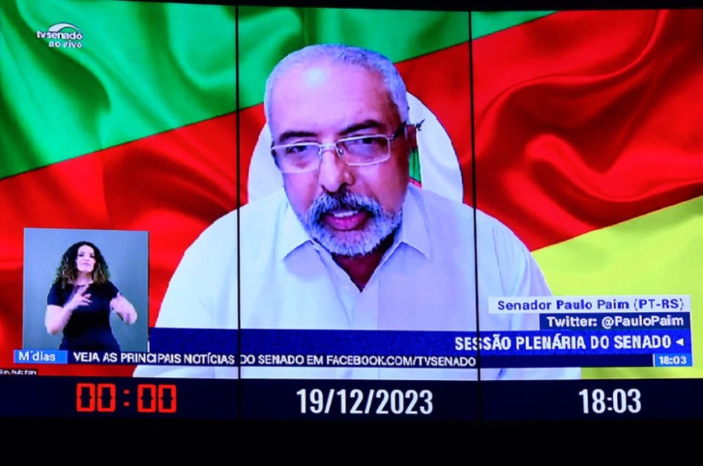 Paim celebra aprovação de empréstimo para o Rio Grande do Sul