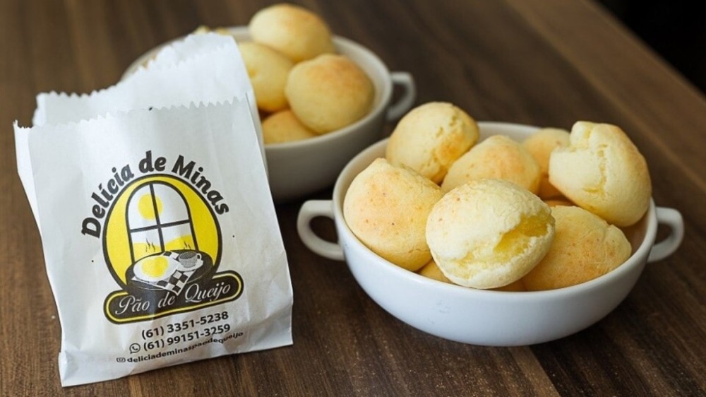 O famoso pão de queijo do Seu Ferreira