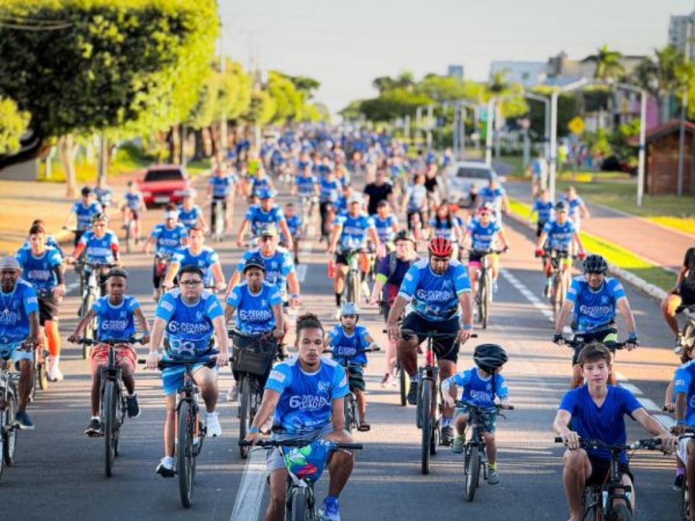 6º Pedal da Cidade recebeu quase 600 inscritos no último domingo, 26