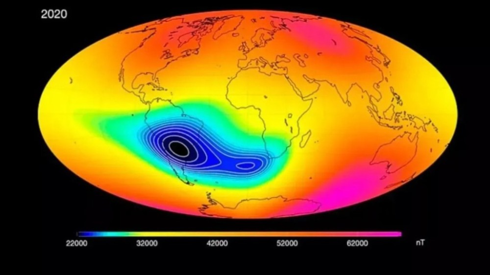 Anomalia magnética no Brasil chama a atenção da Nasa; entenda