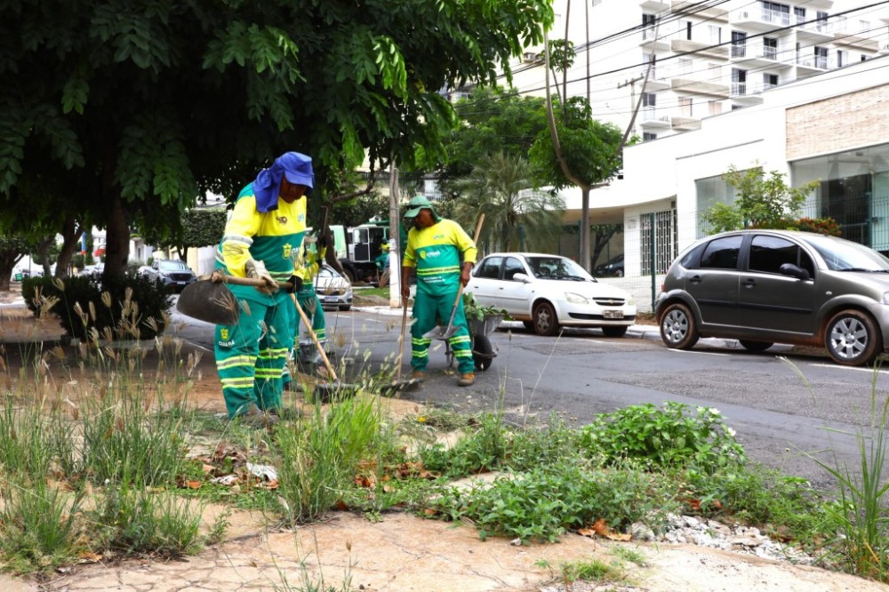 Dez pontos de Cuiabá serão atendidos por meio do mutirão de limpeza da Limpurb nesta terça-feira (28)