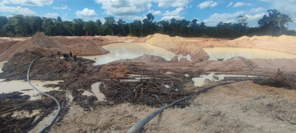 Sema e Bope fecham 6 garimpos ilegais durante Operação Amazônia