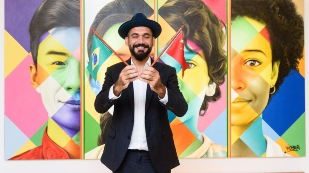 Eduardo Kobra integra acervo artístico de um dos maiores bancos do mundo