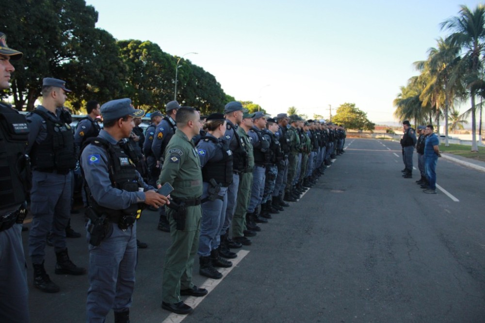 Mais de 300 militares de MT estão mobilizados para capturar assassino de policial