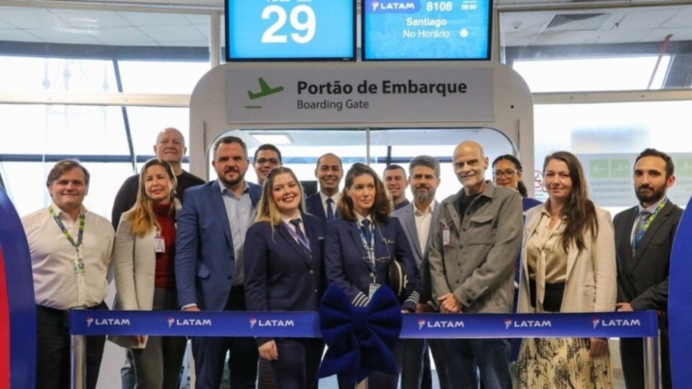 Voo ligando Brasília a Santiago começa a operar neste sábado (1)
