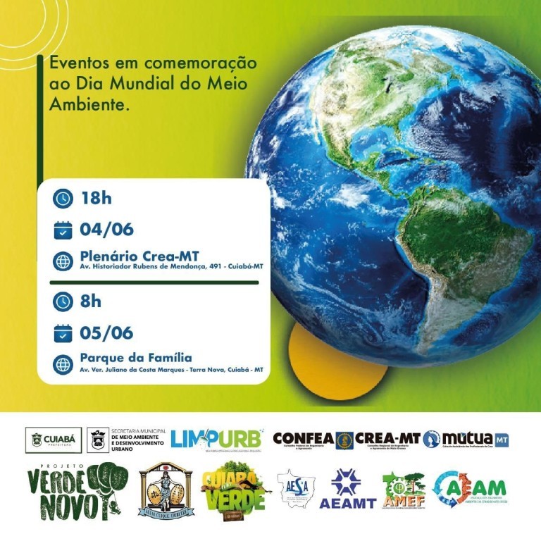 Prefeitura de Cuiabá promove Semana do Meio Ambiente com palestras, blitz ecológica e plantio de árvores