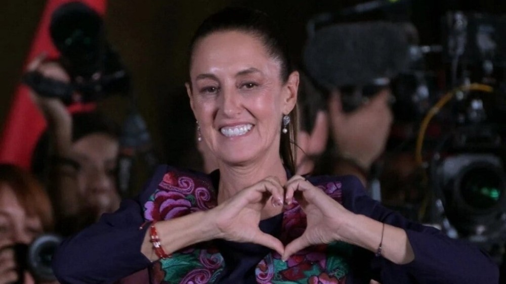 Claudia Sheinbaum é eleita a 1ª presidente mulher da história do México