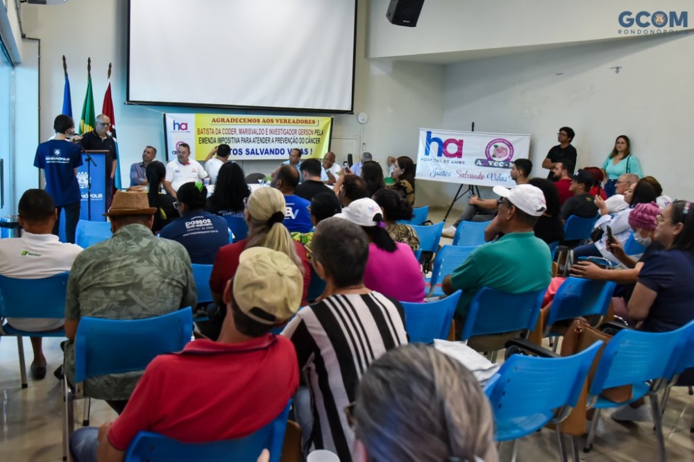 Prefeitura repassa R$ 900 mil à Associação de Voluntários de Combate ao Câncer