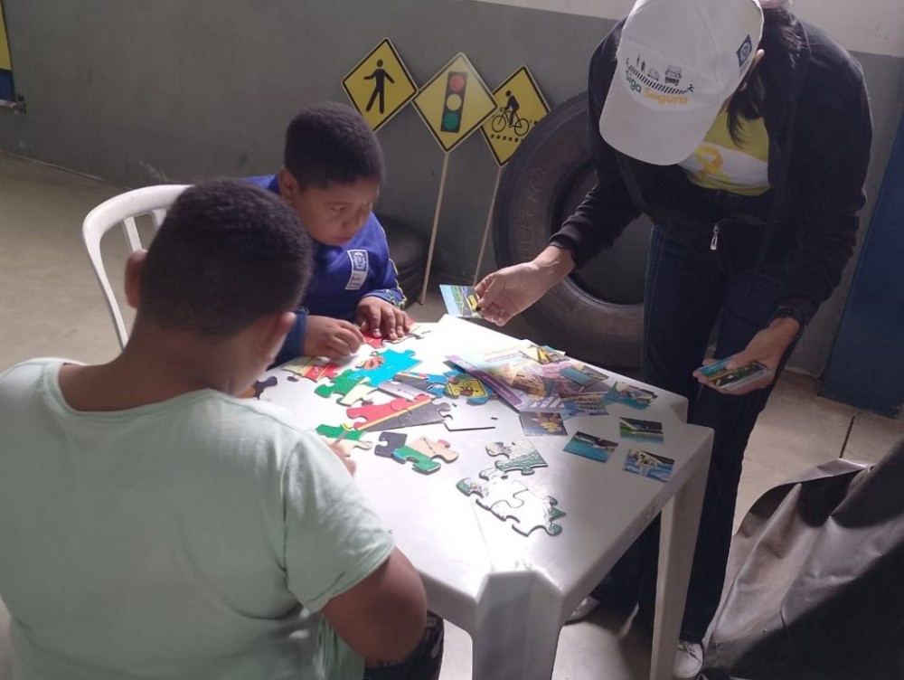 Detran orientou mais de 20 mil pessoas com ações educativas da campanha Maio Amarelo 2024