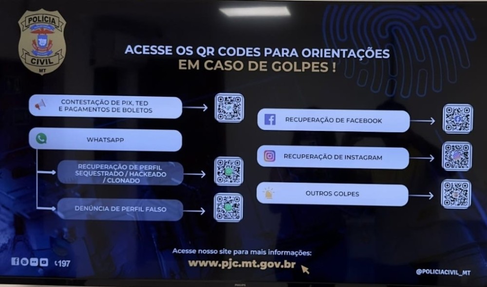 Polícia Civil cria canal com orientações a vítimas em caso de golpes