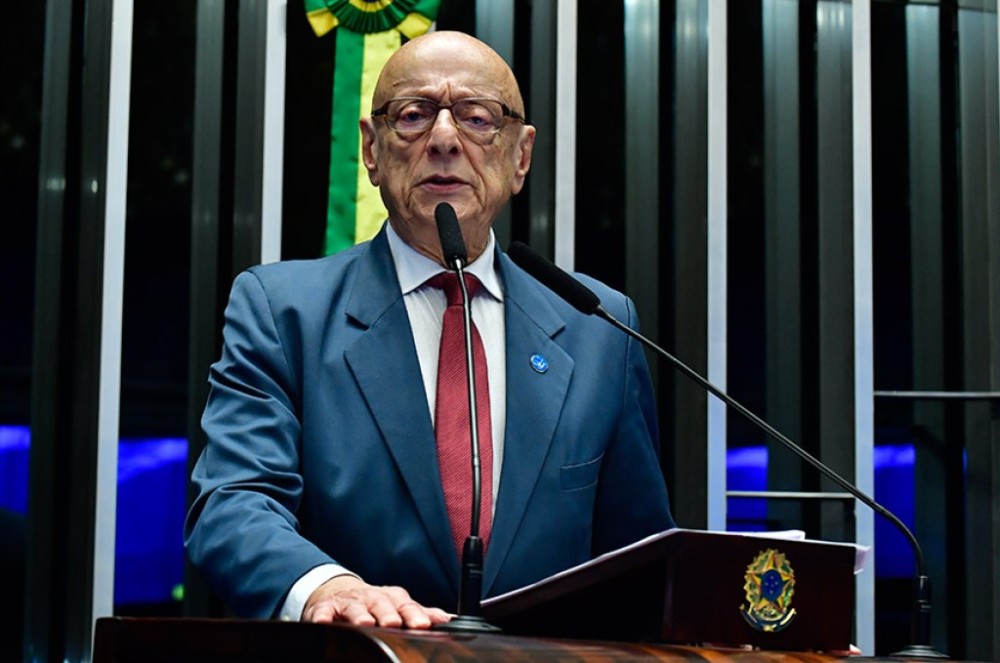 Esperidião Amin elogia eleições na Índia e cobra aprimoramento no Brasil