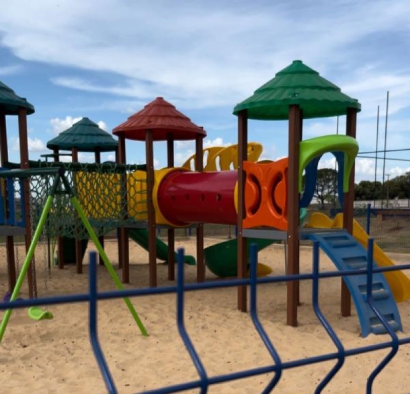 Praça do Villa Romana deve ser entregue ainda neste mês