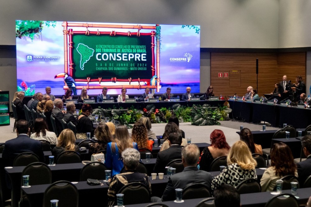 TJMT realiza abertura do XI Encontro dos Presidentes dos Tribunais de Justiça do país em Mato Grosso